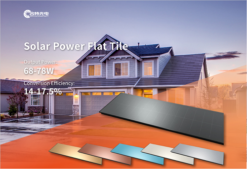 Solar Power Flat Tile